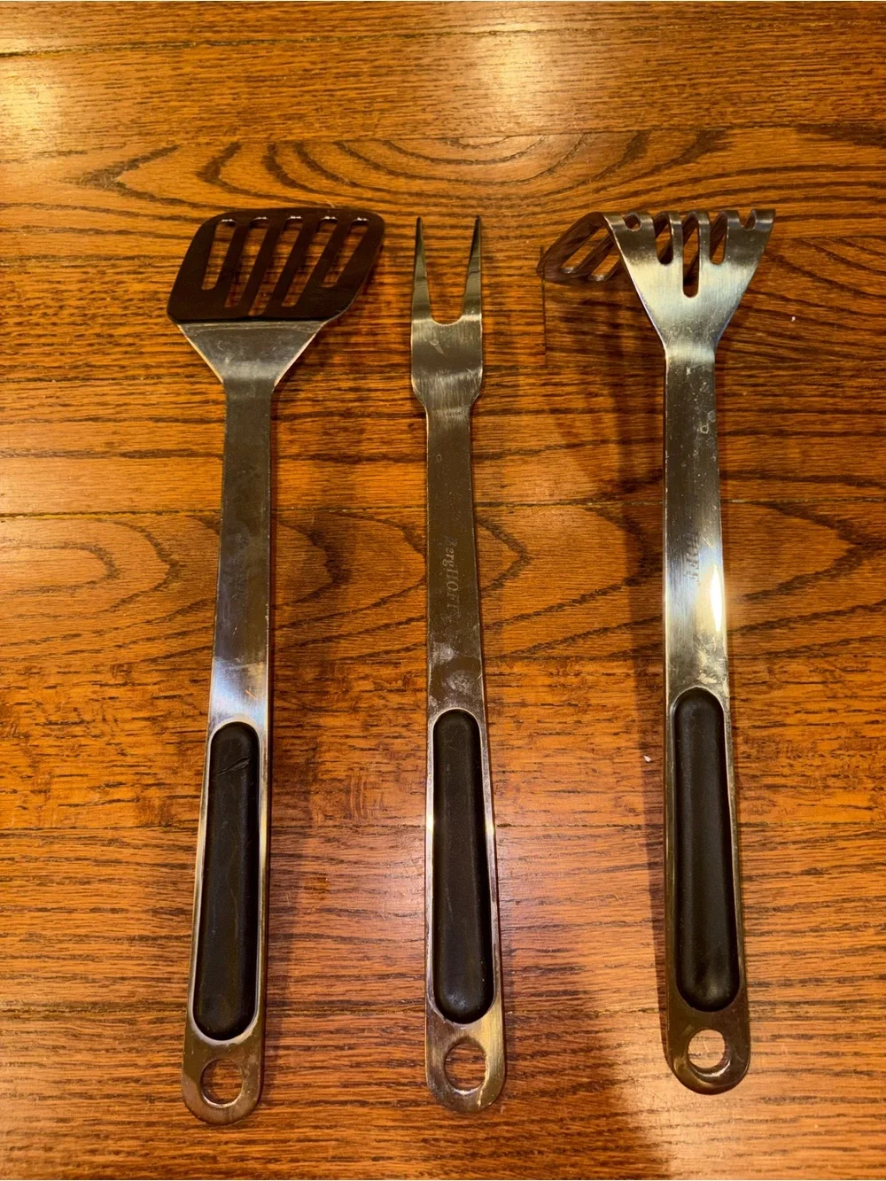 BergHOFF Cookware Set of 3 Stainless Steel Utensil Set Preowned Good Condition